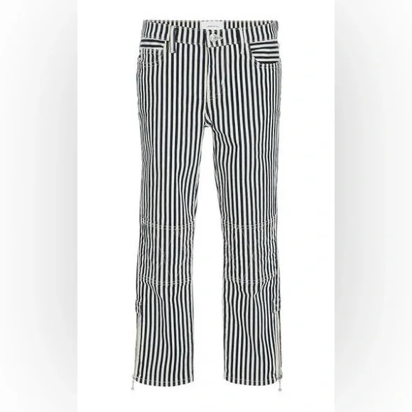 CURRENT/ELLIOTT NWT The Cropped Lexton in Modern Stripe - Picture 9 of 10